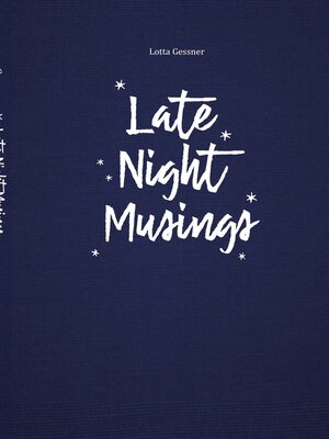 cover image of Late Night Musings